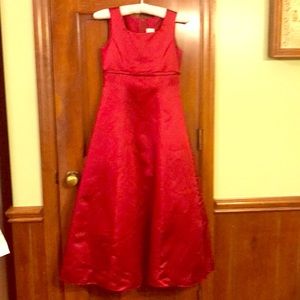David’s Bridal Girls Size 10 Jr Bridesmaid Dress